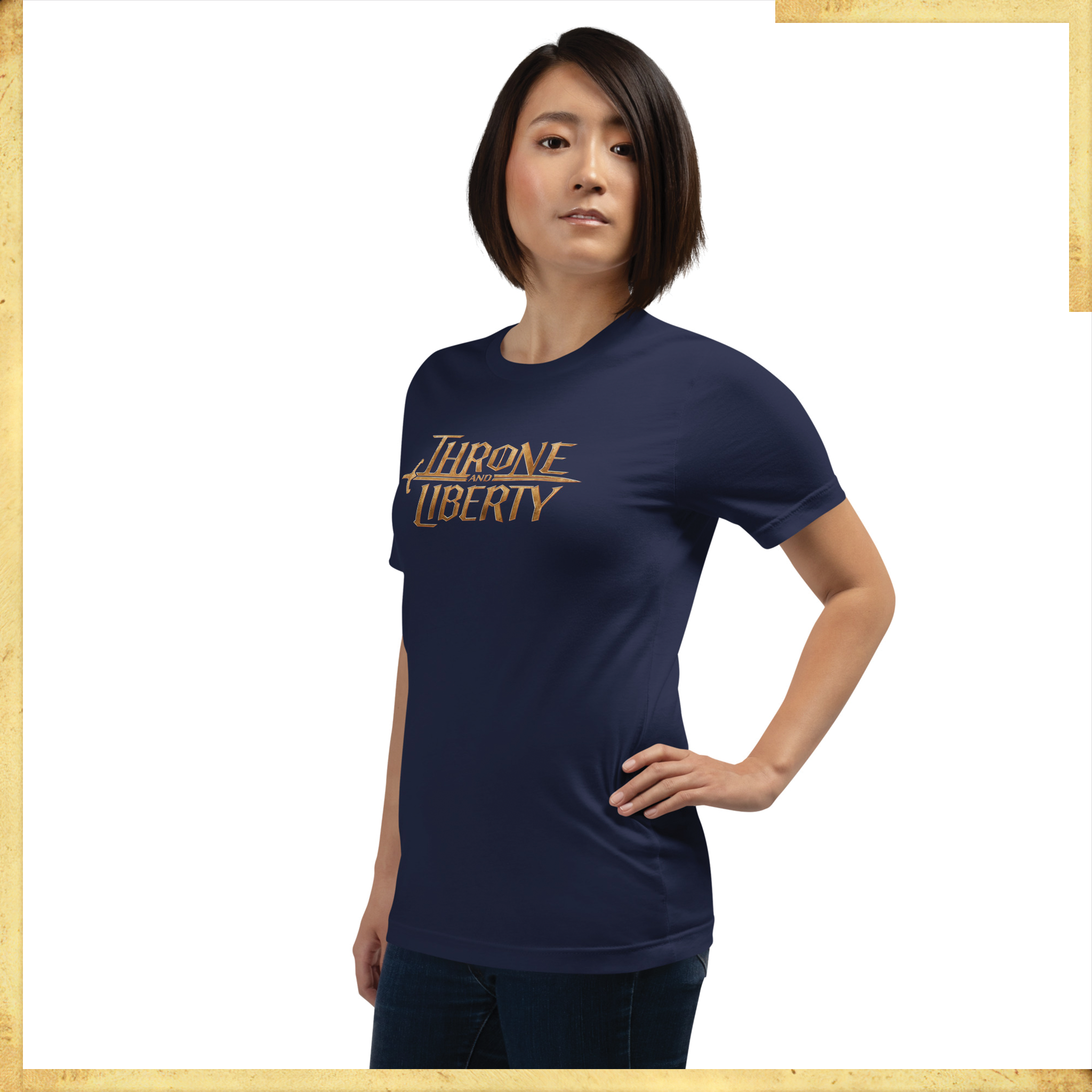 Throne and Liberty Logo Tee Stacked