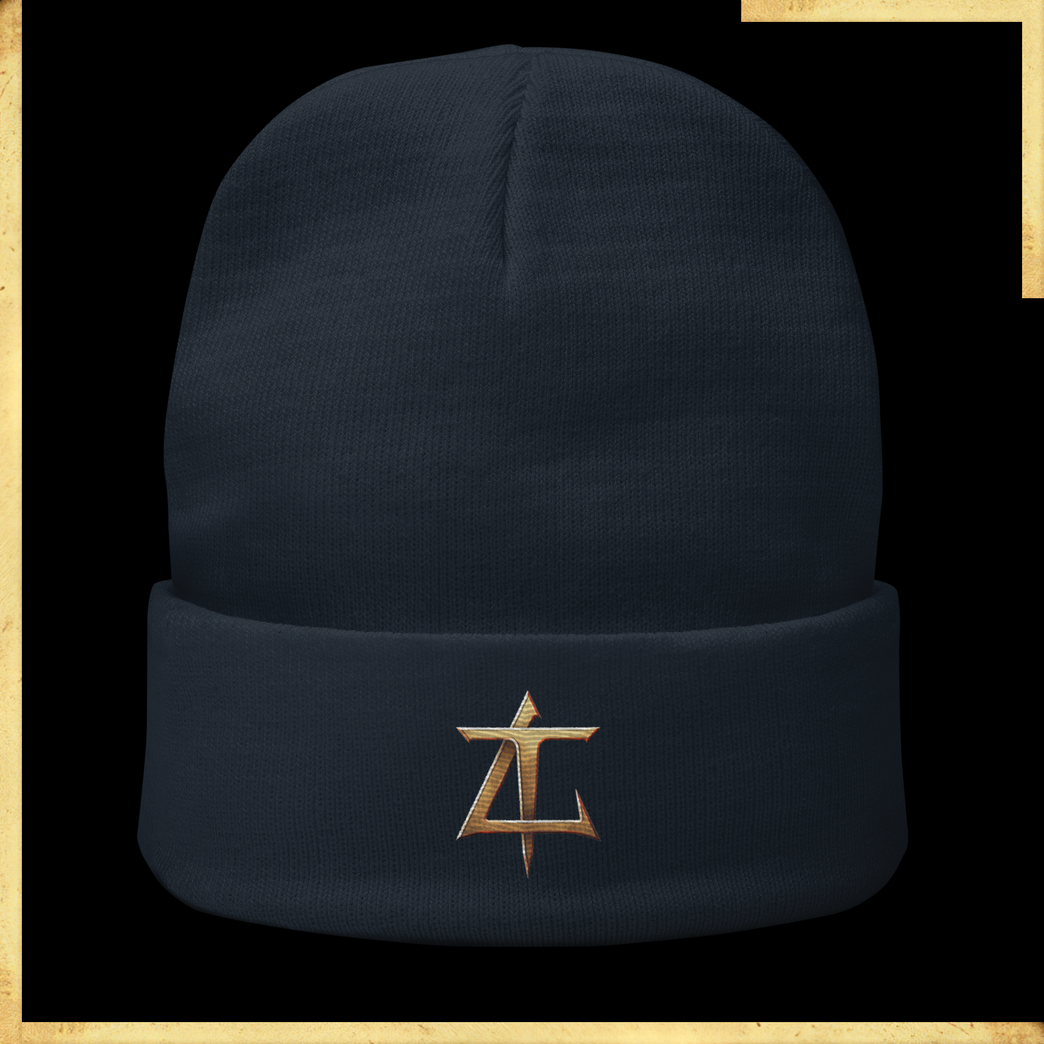 Embroidered Beanie