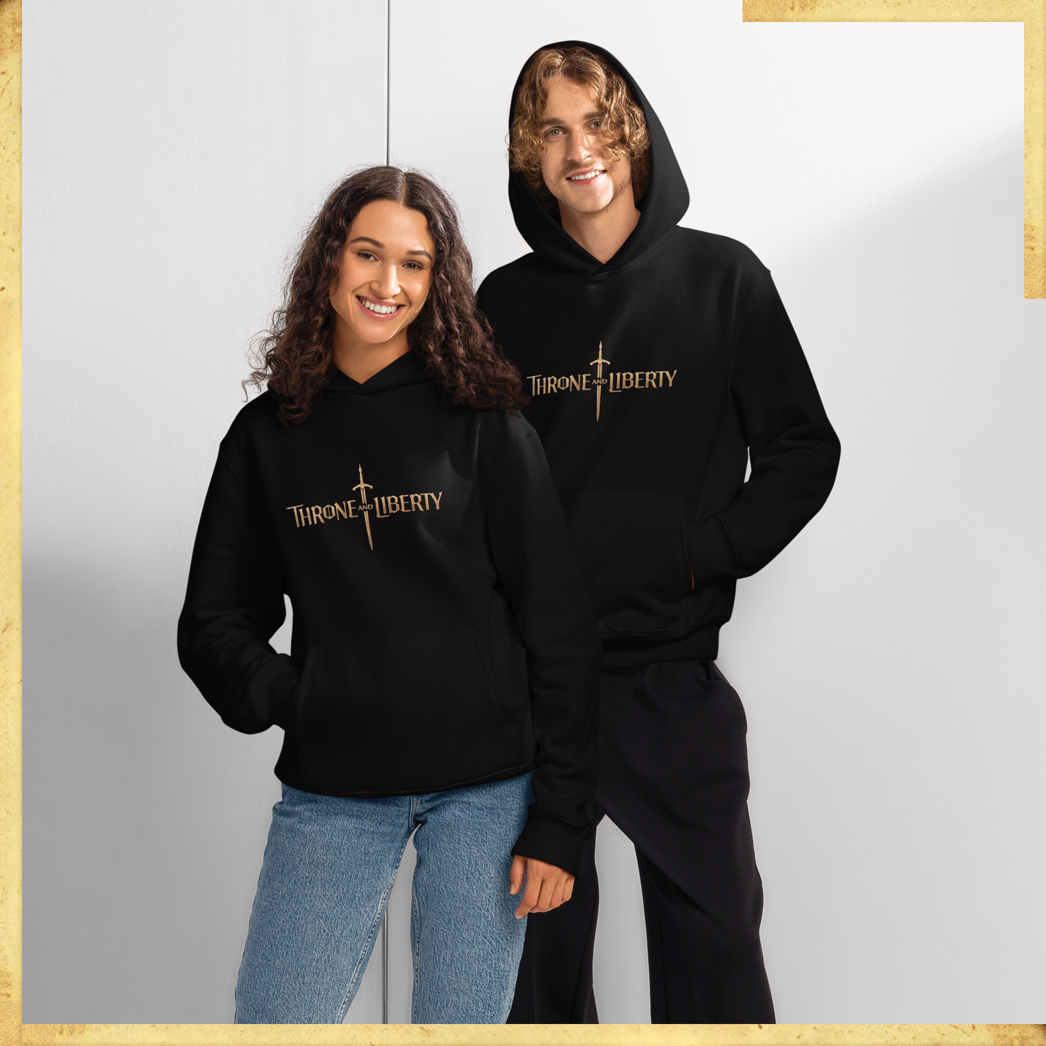 Throne and Liberty Logo Oversized Hoodie