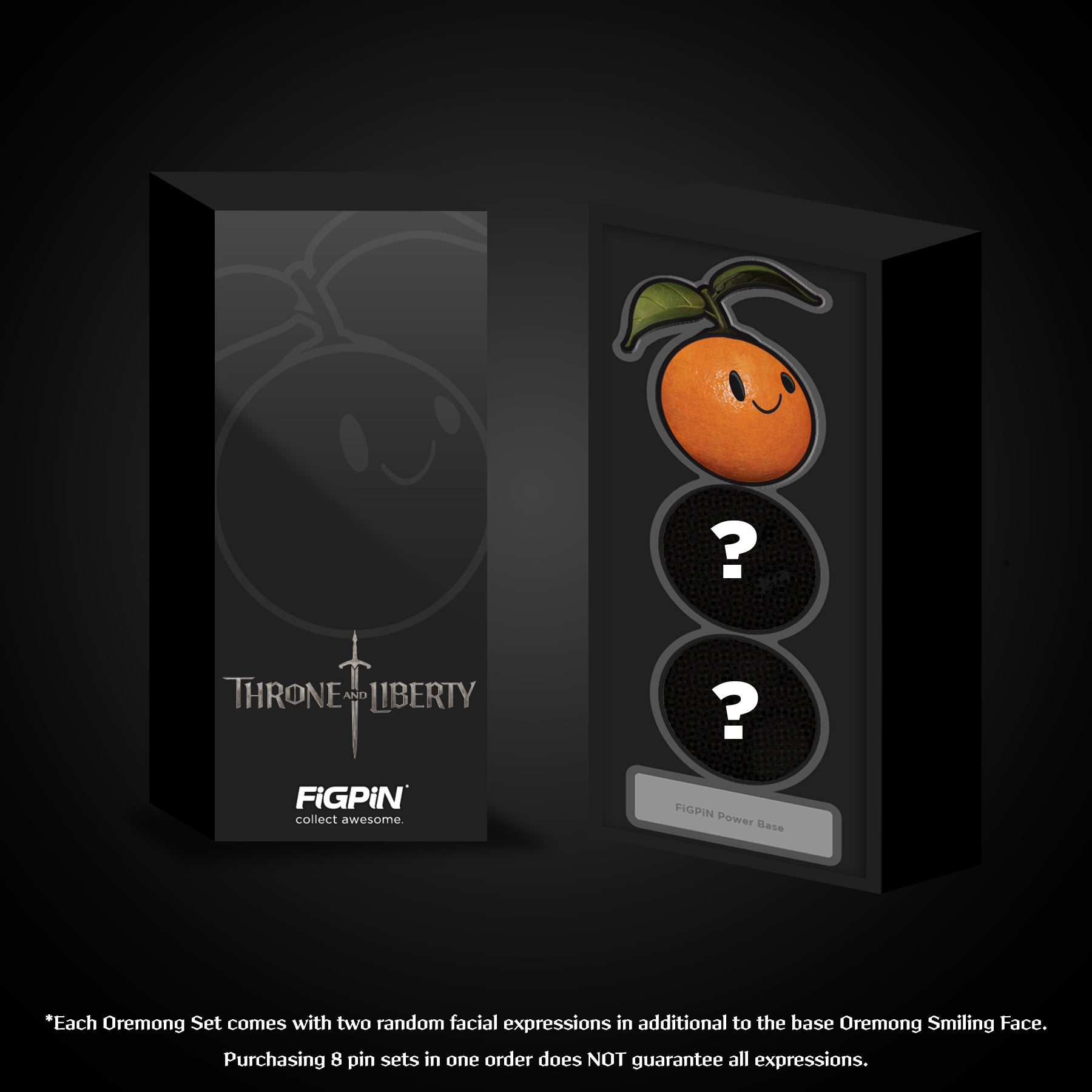 [PRE-ORDER] Oremong (1878) - FiGPiN Spinner Pin Set