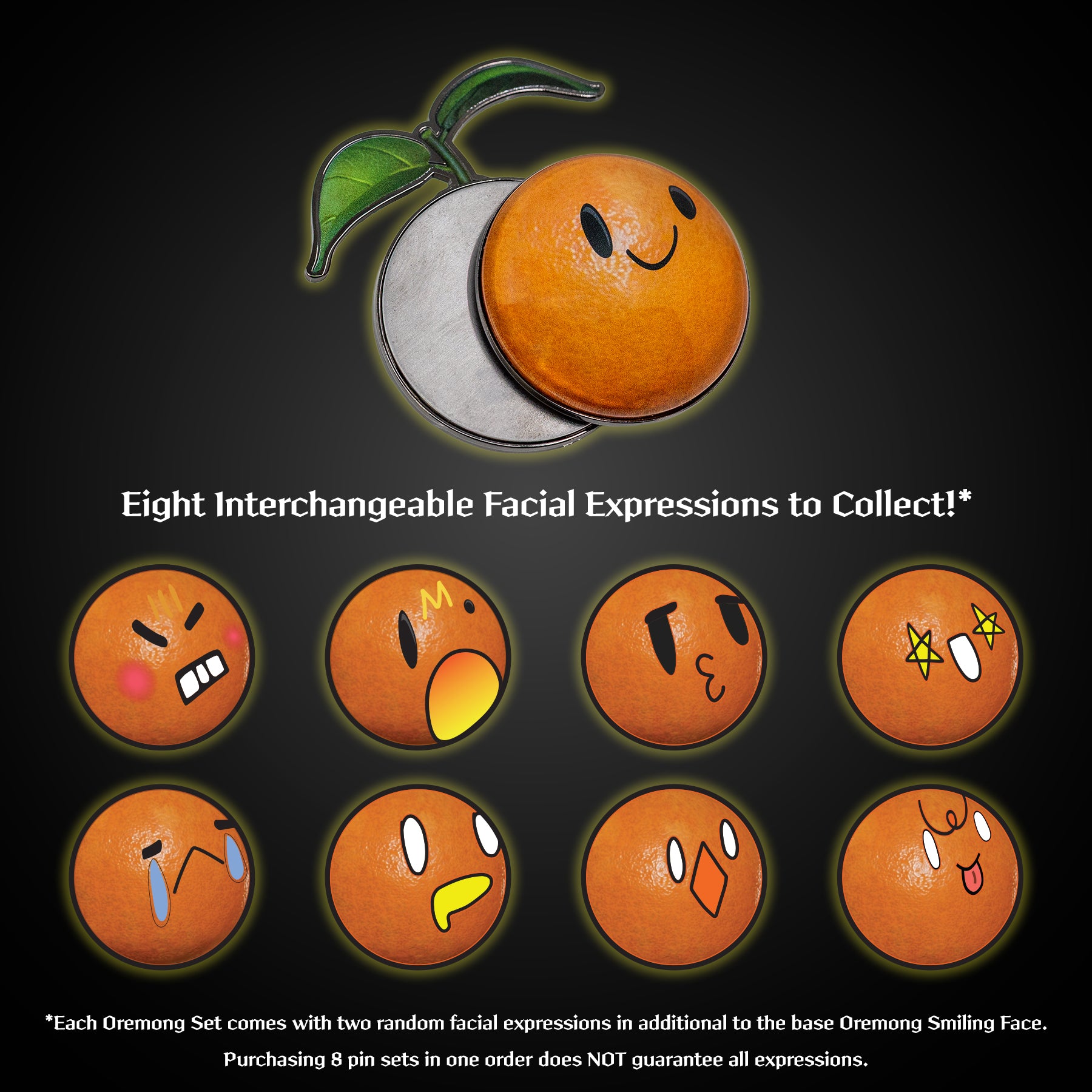 [PRE-ORDER] Oremong (1878) - FiGPiN Spinner Pin Set