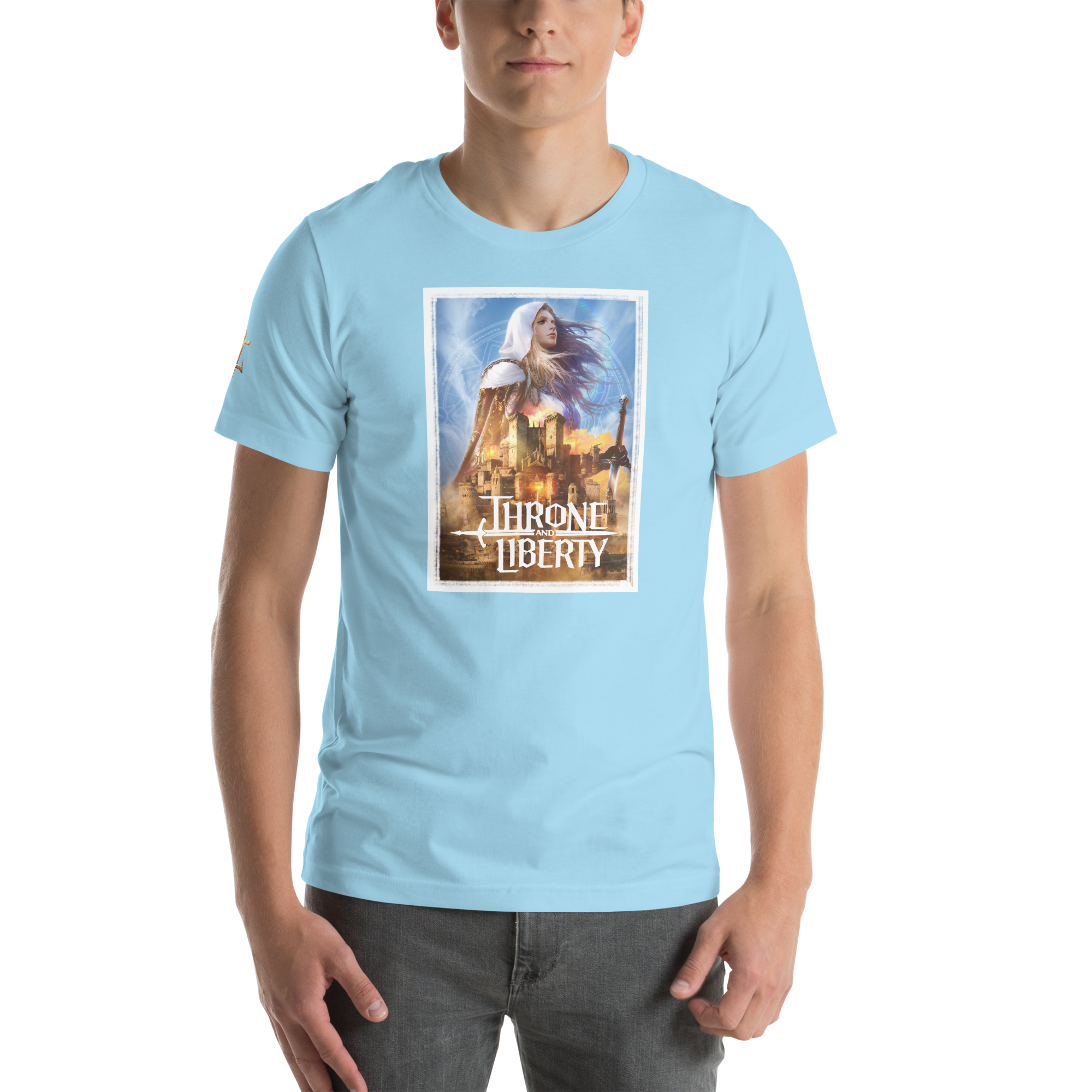 Roen Full Art Unisex Tee with Icon Sleeve