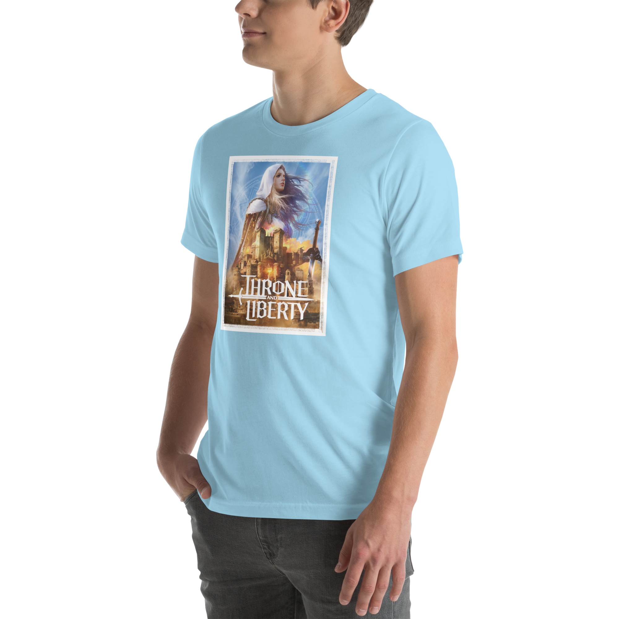 Roen Full Art Unisex Tee with Icon Sleeve