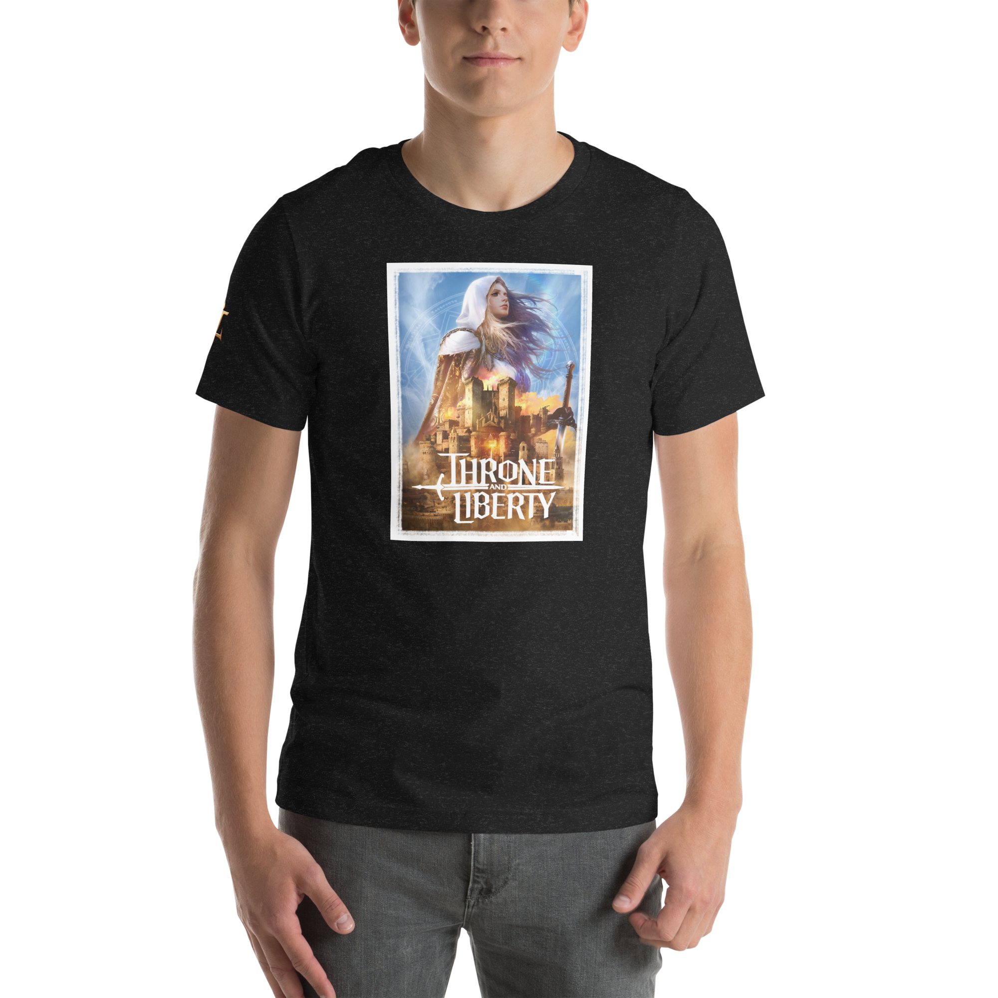 Roen Full Art Unisex Tee with Icon Sleeve