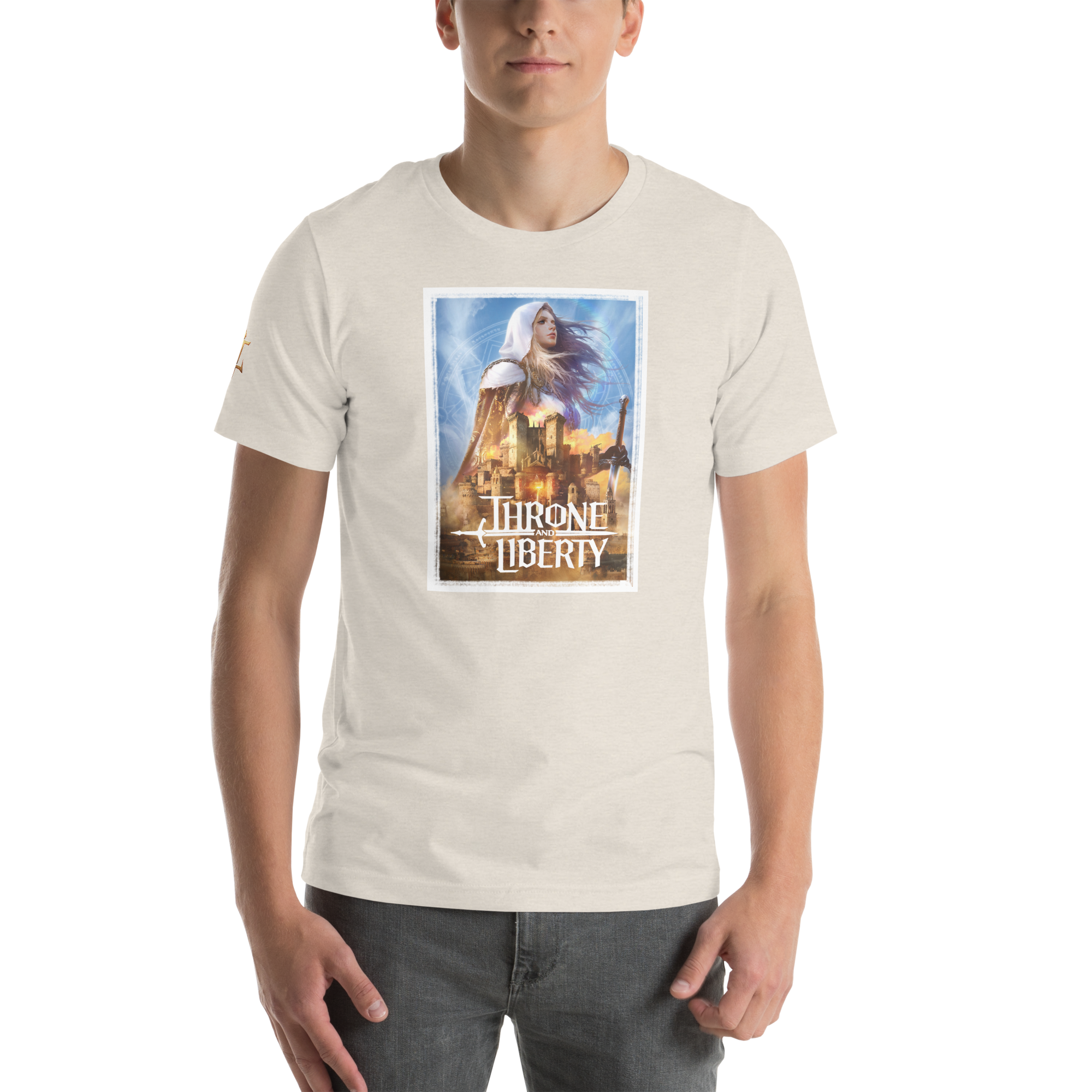Roen Full Art Unisex Tee with Icon Sleeve