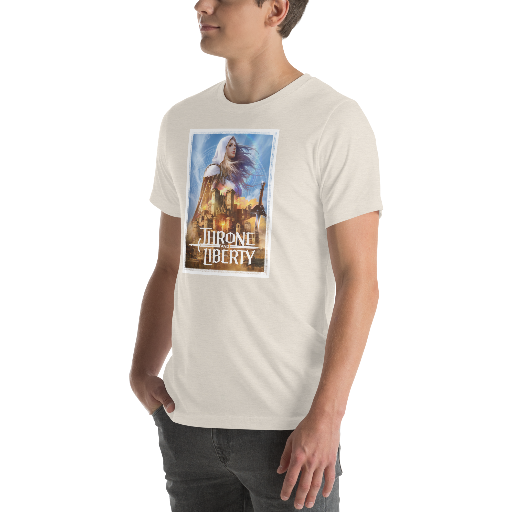 Roen Full Art Unisex Tee with Icon Sleeve