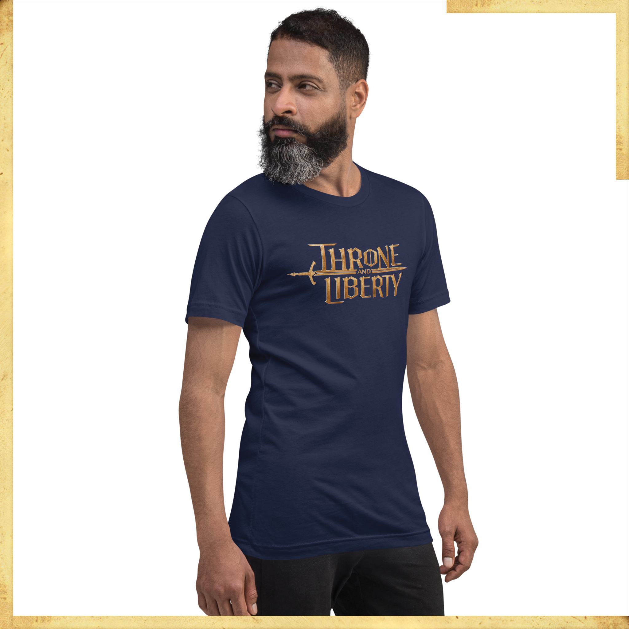 Throne and Liberty Logo Tee Stacked