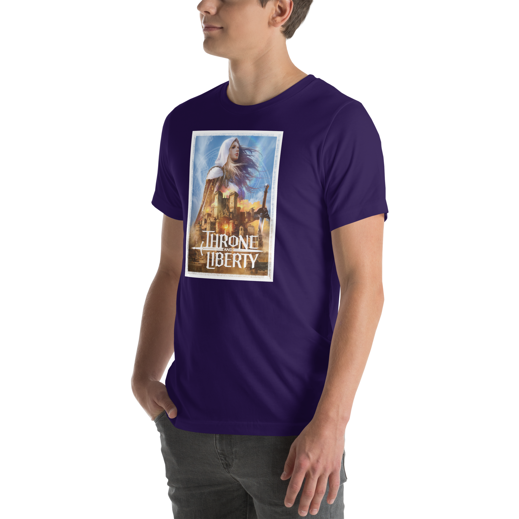 Roen Full Art Unisex Tee with Icon Sleeve